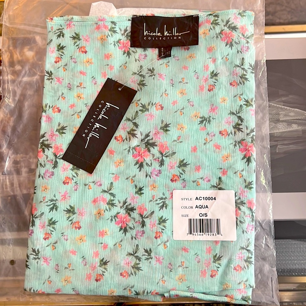 Nicole Miller Collection 100% Silk Scarf